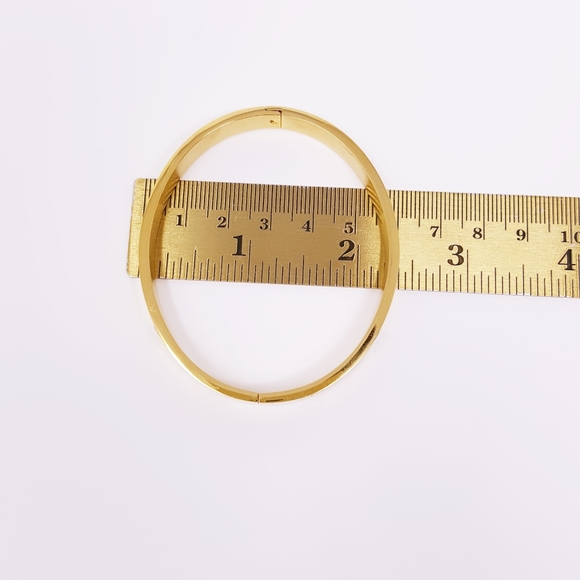 Stainless Steel Gold Bracelet - Picture 6 of 7